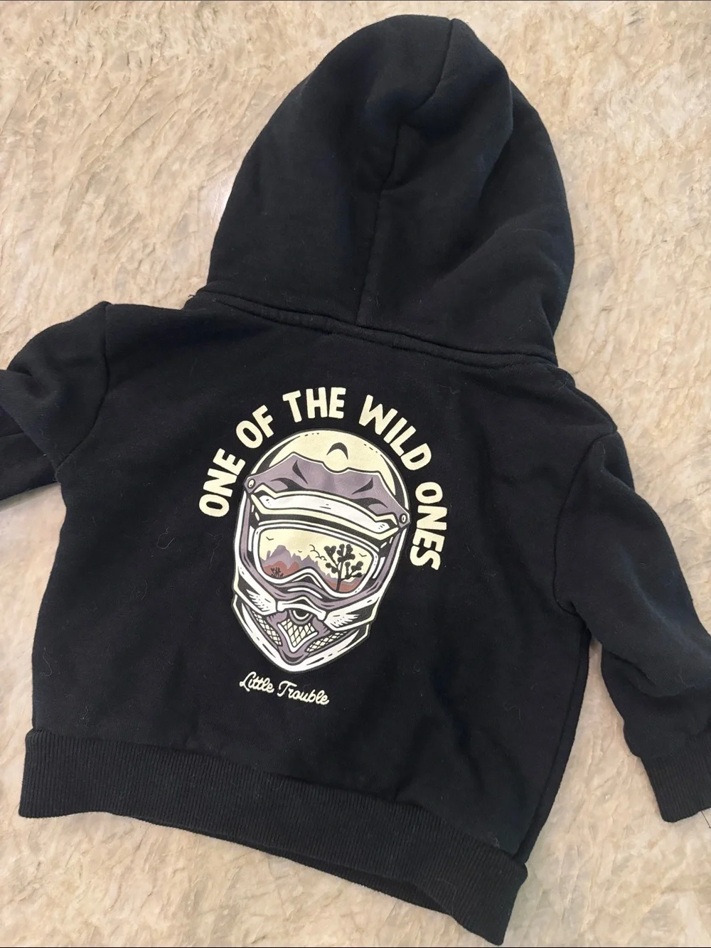 Little Trouble Wild One Hoodie - 6-9M